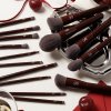 Scbrush Red Velvet Makeup Brush Set 15 Pieces