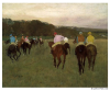 Racehorses at Longchamp
