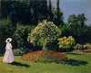 Woman in a Garden