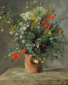 Fleurs dans un vase