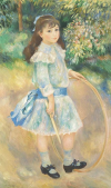 Girl with a Hoop (1885)