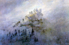 Morning Mist in the Mountains (German Morgennebel im Gebirge)