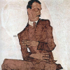 Portrait of Arthur Roessler (1910)