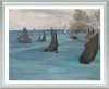 Édouard Manet : Seascape Calm Weather