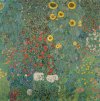 Farm Garden with Sunflowers