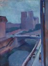 A Glimpse of Notre-Dame in the Late