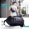 Evernext - Tas Selempang Pria Anti Air Waist Bag Curve Waterproof Tas Pinggang Pria Anti Air