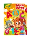 96PG Coloring Book, Alpha Pets