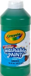 Washable Paint 16 oz. Bottle-Green
