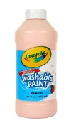 Washable Paint 16 oz. Bottle-Peach