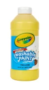 Washable Paint 16 oz. Bottle-Yellow