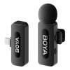 BOYA Wireless microphone 1 RX+2 TX+1 CC, Type-c, Black