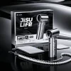 JISULIFE  HANDHELD FAN LIFE9 (5000MAH) - CHROME GIFT BOX