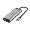 เวนชั่น ตัวแปลง USB-C 9-in-1 Multi Function Grey (THAHB)