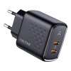 Voltme หัวชาร์จ Revo 45 DUO Dual-Port PD 45W Wall Charger With Gan Tech [2xUSB-C] - BLACK