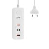 VOX ปลั๊กตัวแปลง Mobile Plug Port USB-A และ TYPE-C จ่ายไฟสูงสุด 40W
