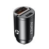 ที่ชาร์จแบตในรถ AUKEY Car Charger 1 USB-A (12W) / 1 USB-C (PD30W) Black
