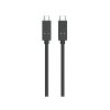 AUKEY CB-TCC241 BLACK HYPER LINK CC 240W 0.8M USB4 GEN3 USB-C TO C CABLE