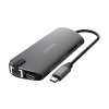 Energea Aluhub HD PRO2 8-IN-1 USB-C Hub - Gunmetal