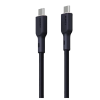 สายชาร์จ AUKEY CB-SCC242 Circlet Blink 240W ชาร์จเร็ว 5A แบบ USB C to USB – C PD Cable รุ่น CB-SCC242