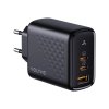 Voltme หัวชาร์จ  67W [V2023V1TH] Revo 67 Triple-port Wall Charger with GAN Tech (2xUSB-C,USB-Ax1) - BLACK