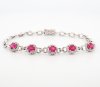 14K Bracelet White Gold