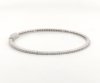 9K Bangle White Gold