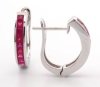 9K Earring White Gold