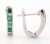 9K Earring White Gold