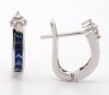 9K Earring White Gold