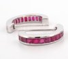 9K Earring White Gold