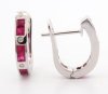 9K Earring White Gold