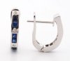 9K Earring White Gold