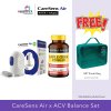 [พิเศษ รับฟรี!!! MP Travel Bag]  CareSens Air x ACV Balance Set เช็กน้ำตาลแบบเรียลไทม์ ดูแลสมดุลน้ำตาลได้ทุกวัน