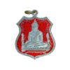 เหรียญหลวงพ่อโต วัดพนัญเชิง ปี 2460 เนื้อนิกเกิลผสมลงยา
