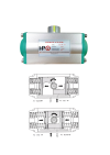 Pneumatic Actuator, single acting