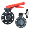 UPVC wafer butterfly valve, #UPLBV