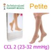 ถุงน่องเส้นเลือดขอด Duomed น่อง-เปิดปลายเท้า-สีเนื้อ รุ่น Petite Class 2 (22-32 mmHg) (V24700)