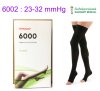 ถุงน่องเส้นเลือดขอด (medical grade compression stockings) Venosan ต้นขา เปิดปลายเท้า (แรงบีบ 22-32 mmHg) - สีดำ