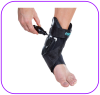 AirLift PTTD Brace (AIRCAST) อุปกรณ์ประคองข้อเท้าแบบมีแกนพร้อมถุงลมพยุงอุ้งเท้า เท้าซ้าย
