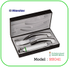 ชุดส่องหลอดลม Laryngoscope Ri-Integral Fiber Optic LED 2.5V Mcintosh no.2,3,4 (แบบหุ้มท่อนำแสง) (R8041)
