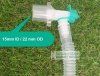 ข้อต่อตัวงอ พลาสติก w/Suction Port (G72207/AC0110)