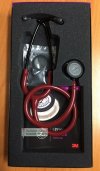 หูฟัง 3M Classic III Burgundy หัวสีดำพิเศษ [5868]