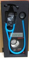 หูฟัง 3M Cardiology IV Stethoscope Turquoise หัวสีควันบุหรี่ (6171)