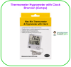 Thermometer Hygrometer with Clock Brannan - เทอร์โมมิเตอร์ ไฮโกรมิเตอร์พร้อมนาฬิกา (อังกฤษ)