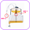 Unometer Safeti Plus ชุดวัดปริมาณปัสสาวะระบบปิด (วาล์วกันไหลย้อน NRV 2 ตำแหน่ง)
