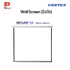 Vertex : Wall Screen 70"x70" 1:1