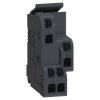 Schneider Electric Auxiliary Contact 33108 - หน้าสัมผัสเสริมมาตรฐาน OF แสดงสถานะเบรกเกอร์ 1 NO/NC