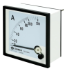 QUBIX SD-96A 1600/5A - แอมมิเตอร์อนาล็อกหน้าปัดเข็ม 96x96mm ต่อผ่าน CT สำหรับตู้ควบคุมไฟฟ้า