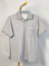 เสื้อโปโลสีเทา ปกเทา ปัก ZF